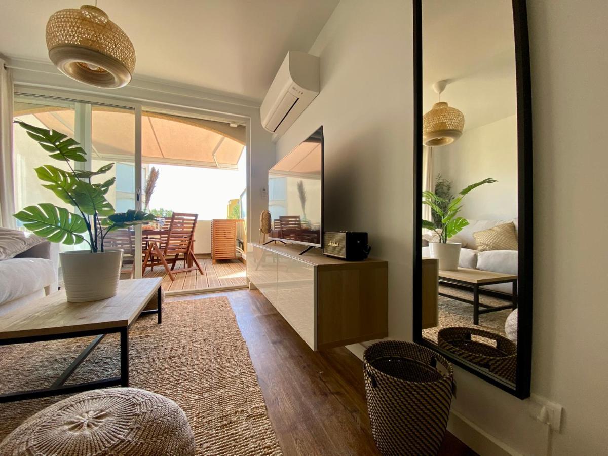 Terrasse Vue Mer 2 Pieces A Leucate Avec Piscine Apartment Екстериор снимка