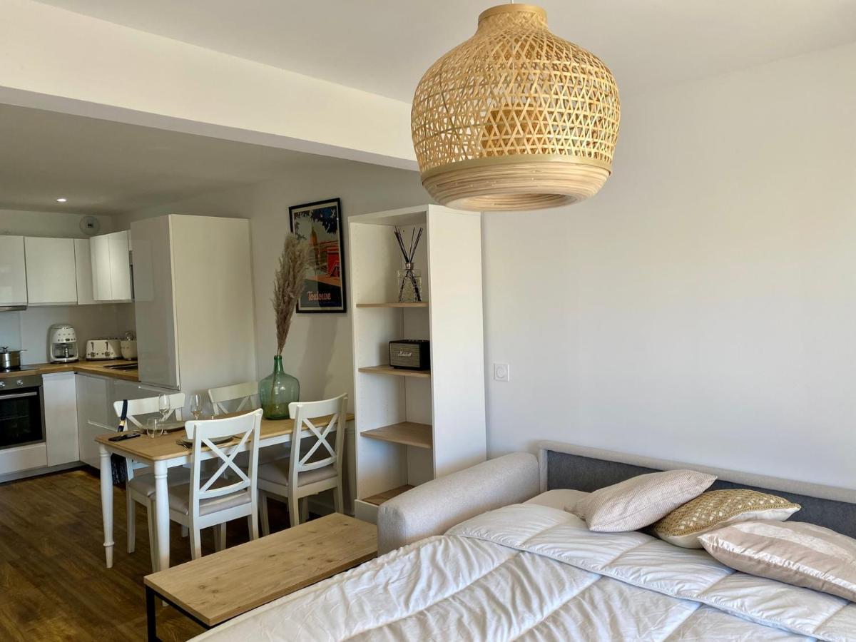 Terrasse Vue Mer 2 Pieces A Leucate Avec Piscine Apartment Екстериор снимка